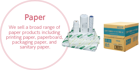 Launched sales of Oji Paper products!
